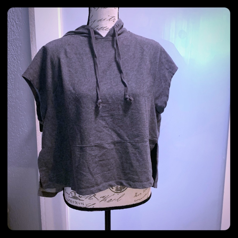 🛍5/$15 Bundled🛍 #1219 hooded short sleeve top